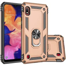 Ударостійкий чохол Serge Ring for Magnet для Samsung Galaxy A10 (A105F) - Золотий