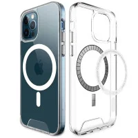 Чехол TPU Space Case with MagSafe для Apple iPhone 12 Pro / 12 (6.1) - Прозрачный
