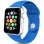 Силиконовый ремешок для Apple Watch 42(ser.1-3)/44/45/46/49mm - Синий / Royal blue