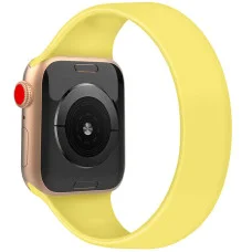 Ремешок Solo Loop для Apple Watch 42(ser.1-3)/44/45/46/49mm 143mm (4) - Желтый / Ginger