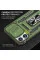 Ударопрочный чехол Camshield Army Ring для Apple iPhone 12 Pro / 12 (6.1) - Оливковый / Army Green - фото