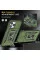 Ударопрочный чехол Camshield Army Ring для Apple iPhone 12 Pro / 12 (6.1) - Оливковый / Army Green - фото