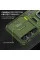 Ударостійкий чохол Camshield Army Ring для Samsung Galaxy S21+ - Оливковий / Army Green - фото