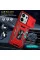 Ударопрочный чехол Camshield Army Ring для Xiaomi Redmi Note 13 Pro 4G / 14s / Poco M6 Pro 4G - Красный / Red - фото