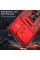Ударопрочный чехол Camshield Army Ring для Xiaomi Redmi Note 13 Pro 4G / 14s / Poco M6 Pro 4G - Красный / Red - фото