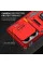 Ударопрочный чехол Camshield Army Ring для Xiaomi Redmi Note 13 Pro 4G / 14s / Poco M6 Pro 4G - Красный / Red - фото