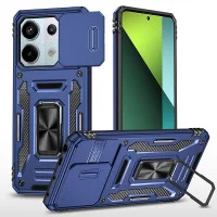 Ударостійкий чохол Camshield Army Ring для Xiaomi Redmi Note 13 Pro 4G / 14s / Poco M6 Pro 4G - Синій / Navy