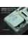 Ударопрочный чехол Camshield Army Ring для Xiaomi Poco X6 / Note 13 Pro 5G - Зеленый / Light Green - фото