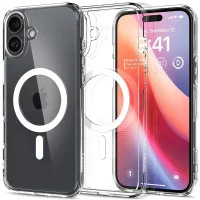 Чехол SGP Ultra Hybrid (MagFit) для Apple iPhone 16 Plus (6.7) - Прозрачный