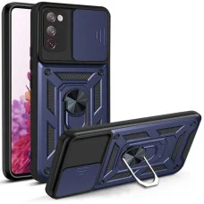 Ударопрочный чехол Camshield Serge Ring для Samsung Galaxy S20 FE - Синий