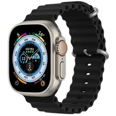 Ремешок Ocean Band для Apple Watch 42(ser.1-3)/44/45/46/49mm - Черный / Black