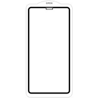 Защитное стекло SKLO 5D (тех.пак) для Apple iPhone 11 Pro (5.8) / X / XS - Черный / Белая подложка