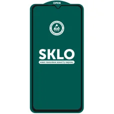 Защитное стекло SKLO 5D (тех.пак) для Xiaomi Redmi 14C / A4 / A5 / Poco C75 / C71 / M7 - Черный