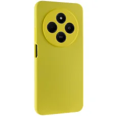 Чехол Silicone Cover Lakshmi Full Camera (AAA) для Xiaomi Redmi 14C / Poco C75 - Желтый / Yellow