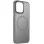 TPU+PC чохол Metal Buttons with MagSafe Colorful для Apple iPhone 15 (6.1) - Сірий / Grey