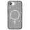 Чохол TPU Galaxy Sparkle (MagFit) для Apple iPhone 16e (6.1) - Black+Glitter
