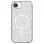 Чохол TPU Galaxy Sparkle (MagFit) для Apple iPhone 16e (6.1) - Clear+Glitter