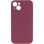 Чохол Silicone Case Full Camera Protective (AA) NO LOGO для Apple iPhone 15 (6.1) - Бордовий / Plum