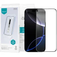 Защитное стекло Nillkin (CP+PRO) для Apple iPhone 16 Pro Max (6.9) (+ аппликатор) - Черный