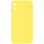 Silicone Case Square Full Camera Protective (AA) NOLOGO для Apple iPhone XR (6.1) - Жовтий / Yellow