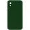 Silicone Case Square Full Camera Protective (AA) NOLOGO для Apple iPhone XR (6.1) - Зелений / Army green
