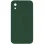 Silicone Case Square Full Camera Protective (AA) NOLOGO для Apple iPhone XR (6.1) - Зелений / Cyprus Green