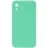Silicone Case Square Full Camera Protective (AA) NOLOGO для Apple iPhone XR (6.1) - Зелений / Spearmint