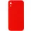 Silicone Case Square Full Camera Protective (AA) NOLOGO для Apple iPhone XR (6.1) - Червоний / Red