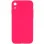 Silicone Case Square Full Camera Protective (AA) NOLOGO для Apple iPhone XR (6.1) - Рожевий / Barbie pink