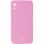Silicone Case Square Full Camera Protective (AA) NOLOGO для Apple iPhone XR (6.1) - Рожевий / Light pink