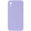 Silicone Case Square Full Camera Protective (AA) NOLOGO для Apple iPhone XR (6.1) - Бузковий / Dasheen