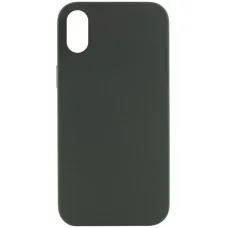 Чохол Silicone Case Full Protective (AA) NO LOGO для Apple iPhone XS Max (6.5) - Зелений / Cyprus Green