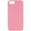 Чохол Silicone Case Full Protective (AA) NO LOGO для Apple iPhone SE (2020) - Рожевий / Light pink