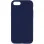 Чохол Silicone Case Full Protective (AA) NO LOGO для Apple iPhone SE (2020) - Темно-синій / Midnight blue