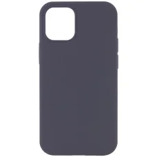 Чохол Silicone Case Full Protective (AA) NO LOGO для Apple iPhone 15 (6.1) - Сірий / Dark Gray