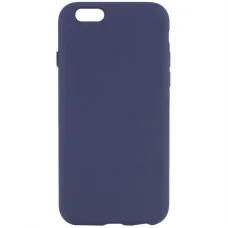Чохол Silicone Case Full Protective (AA) NO LOGO для Apple iPhone 6/6s (4.7) - Темно-синій / Midnight blue