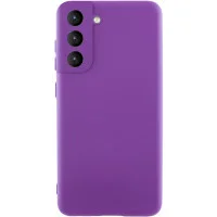 Чехол Silicone Cover Lakshmi Full Camera (AA) для Samsung Galaxy S21 FE - Фиолетовый / Purple