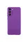 Чехол Silicone Cover Lakshmi Full Camera (AA) для Samsung Galaxy S21 FE - Фиолетовый / Purple - фото