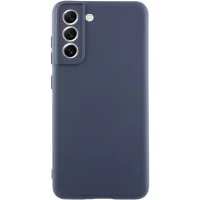 Чехол Silicone Cover Lakshmi Full Camera (AA) для Samsung Galaxy S22 - Синий / Midnight Blue