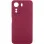 Чохол Silicone Cover Lakshmi Full Camera (AA) для Xiaomi Redmi 13C / Poco C65 - Бордовий / Marsala