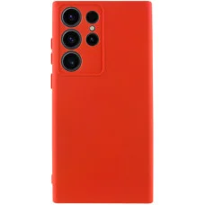 Чехол Silicone Cover Lakshmi Full Camera (AA) для Samsung Galaxy S25 Ultra - Красный / Red