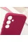 Чохол Silicone Cover Lakshmi Full Camera (AA) для Samsung Galaxy S25+ - Бордовий / Marsala - фото