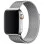 Ремешок Milanese Loop Design для Apple Watch 42(ser.1-3)/44/45/46/49mm - Серебряный