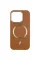 Шкіряний чохол SnapCase with MagSafe для Apple iPhone 11 (6.1) - Brown - фото