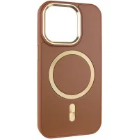 Шкіряний чохол SnapCase with MagSafe для Apple iPhone 11 (6.1) - Brown