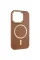 Шкіряний чохол SnapCase with MagSafe для Apple iPhone 11 (6.1) - Brown - фото