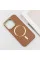 Шкіряний чохол SnapCase with MagSafe для Apple iPhone 11 (6.1) - Brown - фото