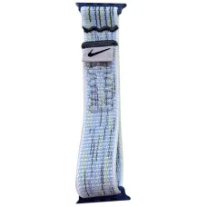 Ремешок Nike Sport Loop для Apple Watch 38/40/41/42mm(ser.10) - Grey / Blue