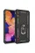 Ударостійкий чохол Serge Ring for Magnet для Samsung Galaxy A10 (A105F) - Чорний - фото