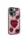 TPU+PC чохол Prisma Plushie для Apple iPhone 15 Pro (6.1) - Hearts - фото